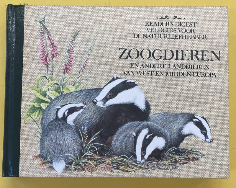 READER'S DIGEST - Zoogdieren en andere landdieren  van West-en Midden-Europa. Veldgids voor de natuurliefhebber.