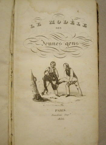 RHEVILLE, M. - Le nouveau parfait jeune homme manuel instructif et moral. Contenant les prceptes et les exemples de l'usage.