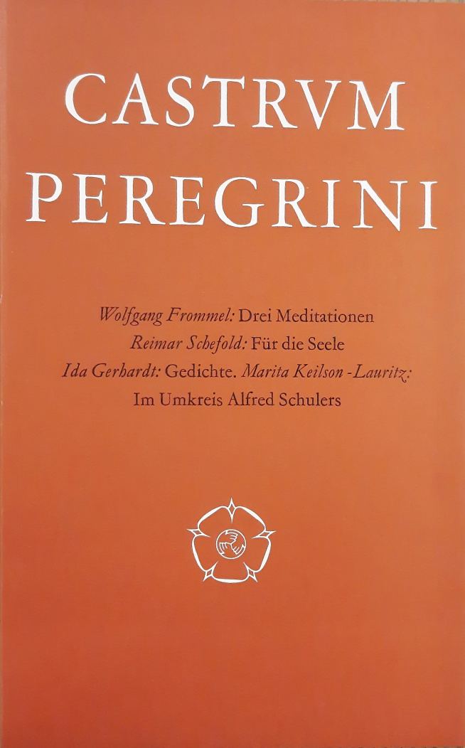 CASTRUM PEREGRINI - Castrum Peregrini CLIX - CLX [Heft 159 - 160]
