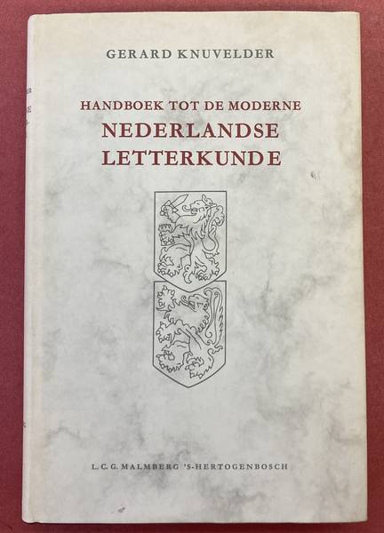 KNUVELDER. C.P.M. - Handboek tot de moderne Nederlandse letterkunde.