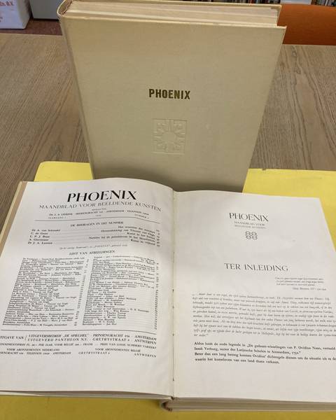 PHOENIX MAANDBLAD VOOR BEELDENDE KUNSTEN. - Jaargangen I [1946] , II [1947], III [1948] en IV [1949]. NIET VERDER VERSCHENEN!