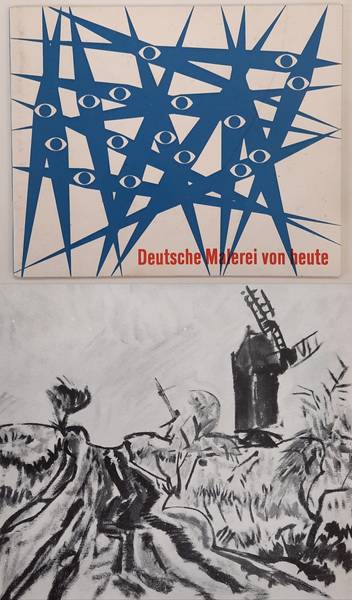 DEUTSCHEN KUNSTRAT E.V., KLN., 1957 & TRIER, EDUARD - Deutsche Malerei von Heute. Eine Wanderausstellung Zeitgenssischer Gemlde fr Nordrhein-Westfalen 1957-1958.