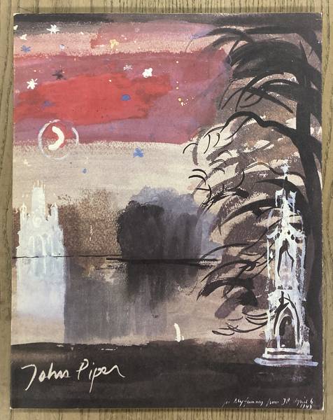 PIPER, JOHN - TATE GALLERY. - John Piper.