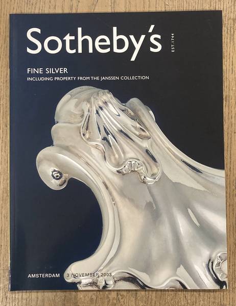 SOTHEBY'S. - Sotheby's Fine Silver including Property from the Janssen Collection