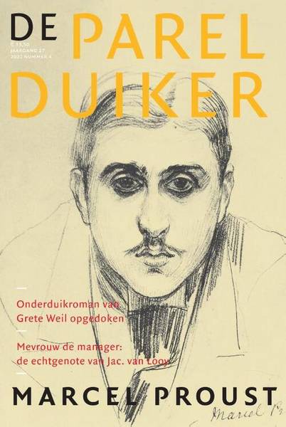 PARELDUIKER, DE. & PROUST, MARCEL. - Parelduiker, jaargang 27, nummer 4, 2022. Marcel Proust.