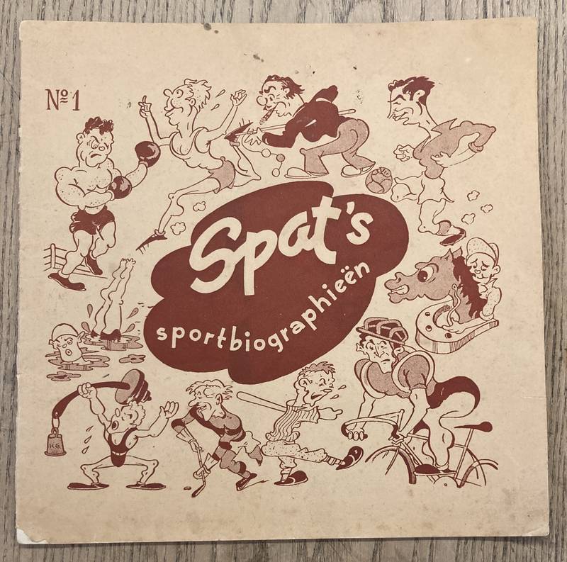 KLIJSSEN, WILLY & SPATS RECLAME STUDIO. - Spat's sportbiographien. No. 1.