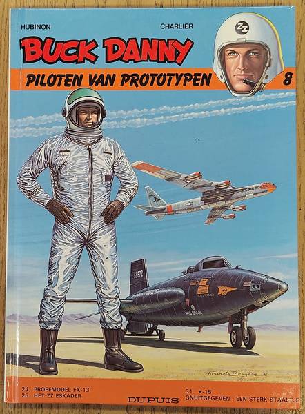 HUBINON, VICTOR. & CHARLIER, JEAN-MICHEL. - Buck Danny, Piloten van prototypen, Nr. 8