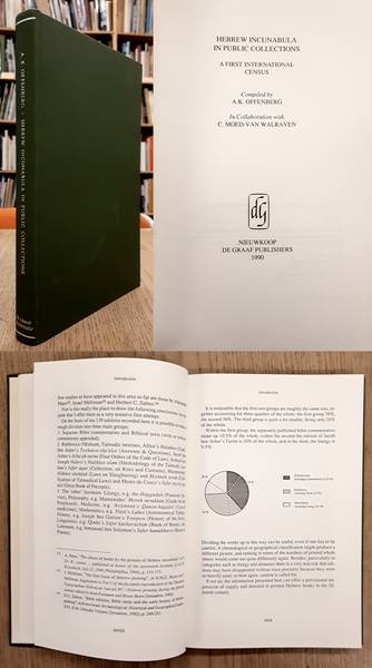 OFFENBERG, A.K. & WALRAVEN, C. MOED-VAN. - Hebrew Incunabula in Public Collections, a first international census