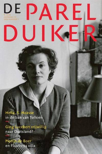 PARELDUIKER, DE. - Parelduiker, jaargang 29, nummer 3, 2024. Hella S. Haasse in de ban van Tolkien  /  Ging Lucebert vrijwillig naa Duitsland?