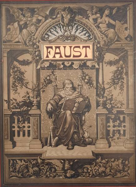 GOETHE. - Faust. Eine Tragdie.