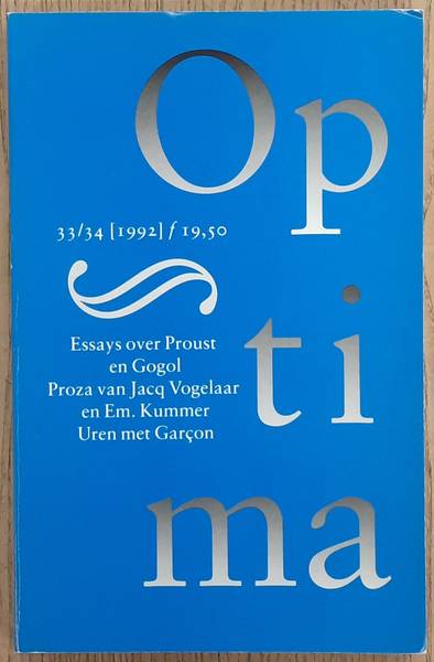OPTIMA. - Optima. Essays over Proust en Gogol, etc, etc.