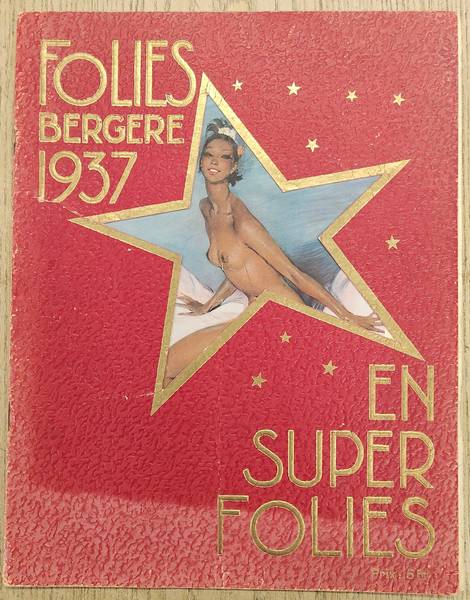 DERVAL, PAUL - Folies Bergre 1937. 'En super folies'. revue internationale en 50 tableaux de M. Maurice Hermite.