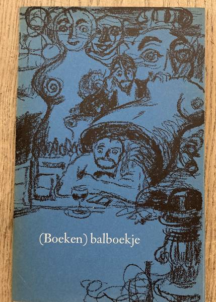 LB, KURT. - Boekenbal-impressies van een tekenaar.(Boeken)balboekje.
