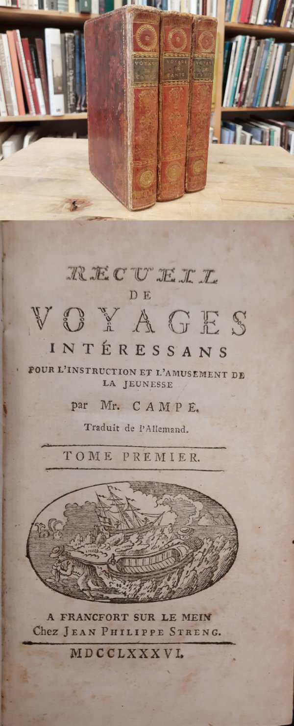 CAMPE, MR. - Recueil de voyages intressans pour l'instruction et l'amusement de la jeunesse.