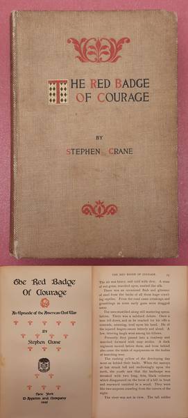 CRANE, STEPHEN. - The Red Badge of Courage. An Episode of the American Civil War.