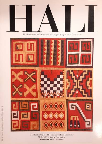 HALI. - Hali. The International Magazine of Fine Carpets and Textiles. November 1996; Issue 89.