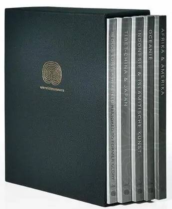 WERELDMUSEUM - STANLEY BREMER. Wereldmuseum:  In oude luister hersteld; Restored to fomer glory / Tibet-China & Japan / Indonesië & islamitische kunst / Oceanië / Afrika & Amerika [ 5 Volumes in slipcase ]