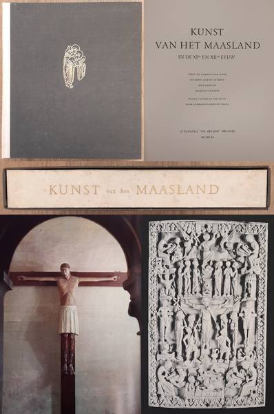 COLLON-GEVAERT, SUZANNE & LEJEUNE, JEAN &/ STIENNON, JACQUES. Kunst van het Maasland in de XI de en XII de eeuw.
