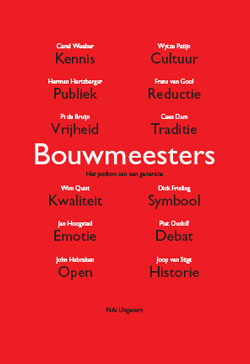 SCIPPIO, DIKKIE & SIMON FRANKE. Bouwmeesters. Het podium aan een generatie. isbn 9789056625788