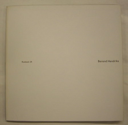 HENDRIKS, BEREND - ROSBEEK. Marguerite versus het Faust-Mephisto complex. Een keuze uit een nog niet afgesloten serie van ongeveer vierhonderd tekeningen. Rosbeek Goodwill Uitgave 29.