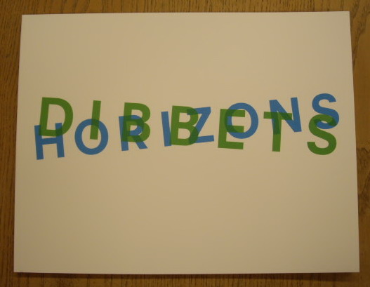 DIBBETS, JAN. Jan Dibbets. Horizons.  [ isbn: 9783940953452 ]