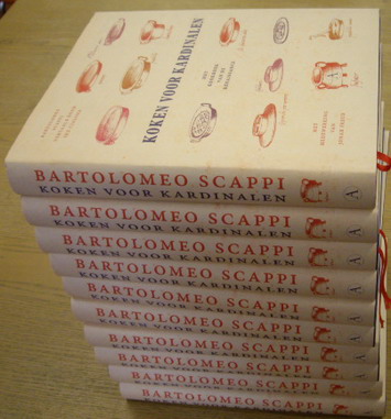 SCAPPI, BARTOLOMEO. Koken voor kardinalen. Het kookboek van de renaissance. isbn 9789025300708