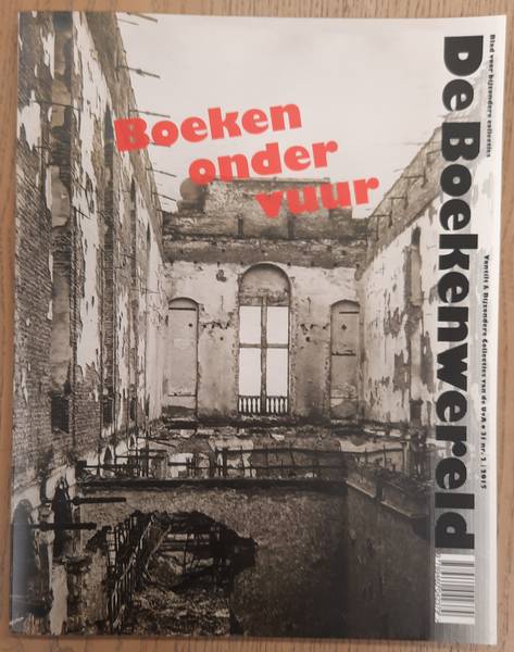 BOEKENWERELD BLAD VOOR BIJZONDERE COLLECTIES.