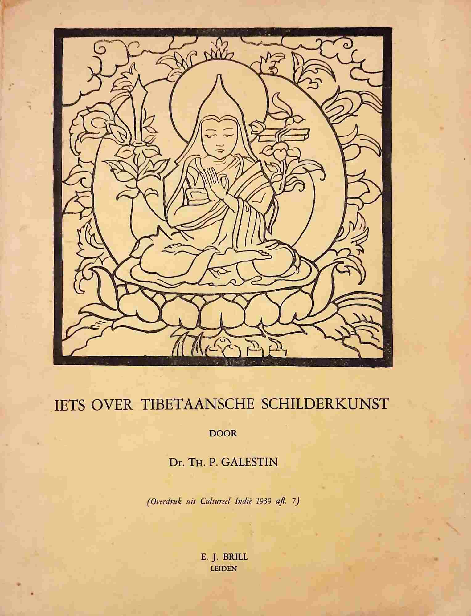 GALESTIN, TH. P. Iets over Tibetaansche schilderkunst.
