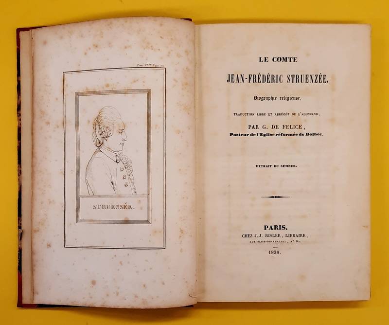 STRUENZEE, JEAN-FREDERIC.