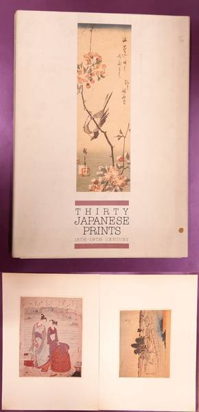 PRINTS JAPAN. Thirty Japanese Prints 18th-19th century. [Collection of Ukiyoe reproductions]