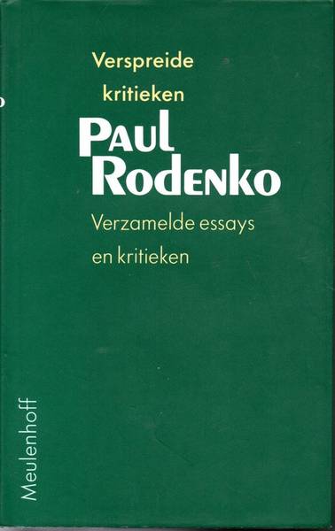 RODENKO, PAUL. Verspreide kritieken.