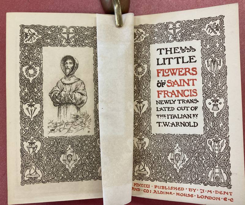 SAINT FRANCIS; ARNOLD, T W; GOLLANCZ, ISRAEL (ED.)