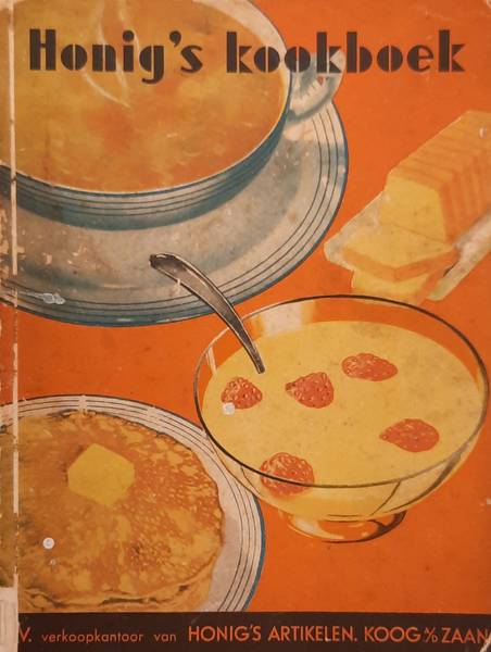 SONSBEEK, G.A. VAN. KNIPSCHEER, G.D. Honig's Kookboek, Ruim 60 complete menu's voor de 4 jaargetijden, verschillende ijssoorten, puddingen, soepen, etc. en hun bereidingen.