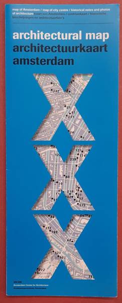 KLOOS, MAARTEN Architectural Map of Amsterdam