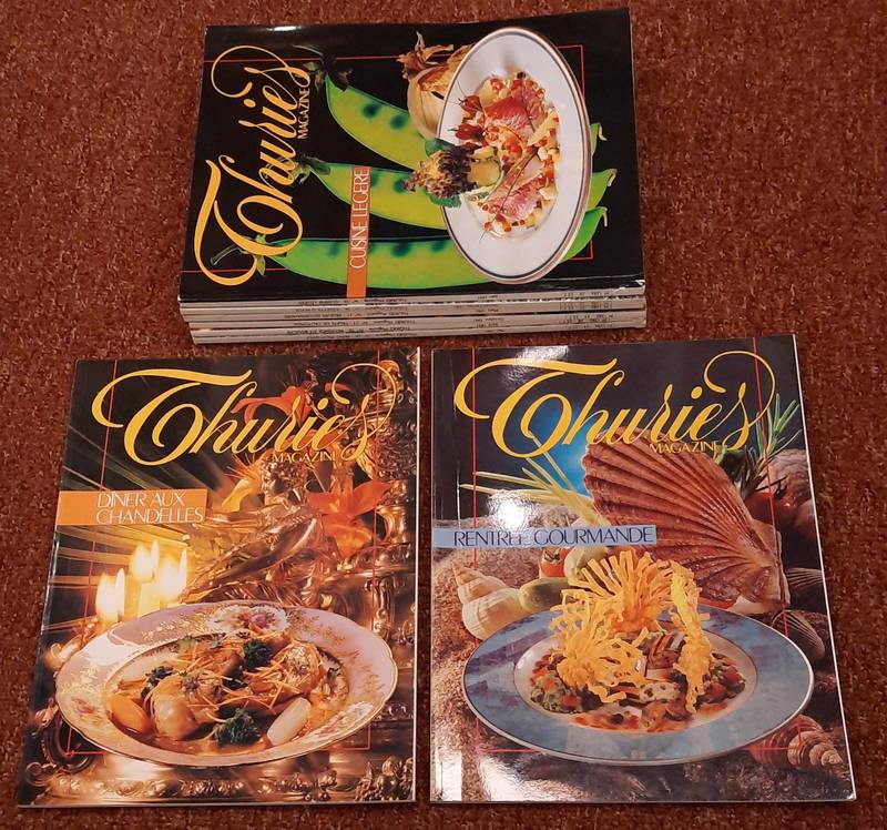 THURIÈS, YVES. Thuriès Magazine 1991, [N° 26 (jan/février), 27, 28, 29, 30, 32, 33, 35.]