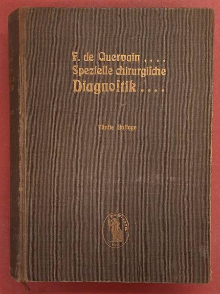 QUERVAIN, F. DE.