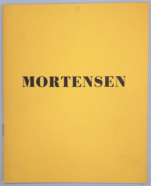 MORTENSEN - LÉON DEGAND. Mortensen.