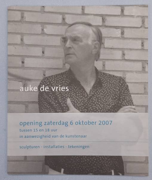 VRIES, AUKE DE.