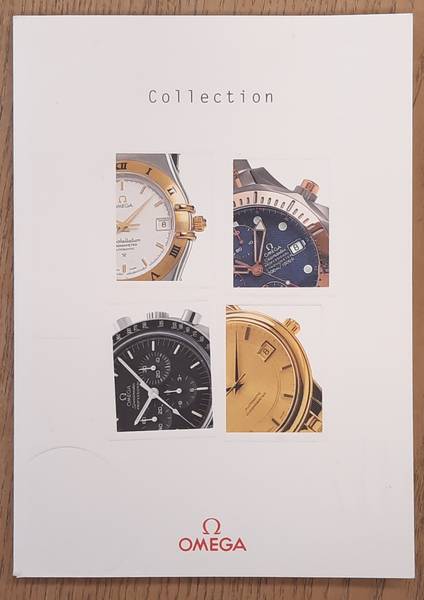 OMEGA WATCHES Omega, The Collection, juli 1996 Full Line Catalog