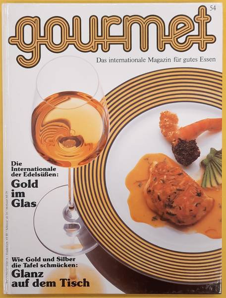 GOURMET. & EDITION WILLSBERGER. Gourmet. Das internationale Magazin für gutes Essen. Nr. 54  -  1989/1990.