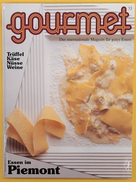 GOURMET. & EDITION WILLSBERGER. Gourmet. Das internationale Magazin für gutes Essen. Nr. 53  -  1989.