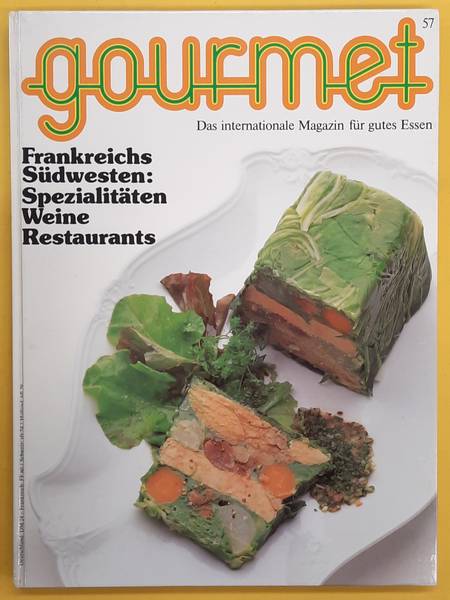 GOURMET. & EDITION WILLSBERGER. Gourmet. Das internationale Magazin für gutes Essen. Nr. 57  -  1990/1991.