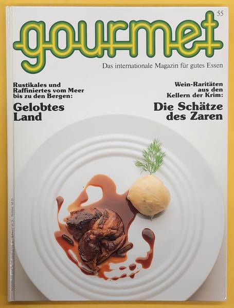 GOURMET. & EDITION WILLSBERGER. Gourmet. Das internationale Magazin für gutes Essen. Nr. 55  -  1990.
