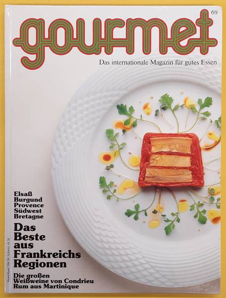 GOURMET. & EDITION WILLSBERGER. Gourmet. Das internationale Magazin für gutes Essen. Nr. 69 -  1993.