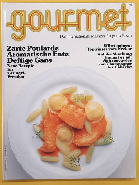 GOURMET. & EDITION WILLSBERGER. Gourmet. Das internationale Magazin für gutes Essen. Nr. 70 -  1993/1994.