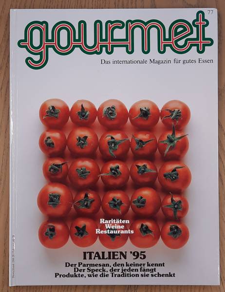 GOURMET. & EDITION WILLSBERGER. Gourmet. Das internationale Magazin für gutes Essen. Nr. 77 - 1995.