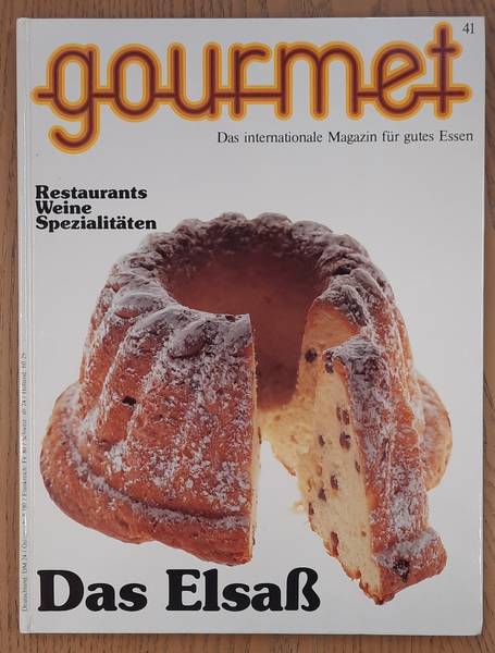 GOURMET. & EDITION WILLSBERGER. Gourmet. Das internationale Magazin für gutes Essen. Nr. 41 - 1986.