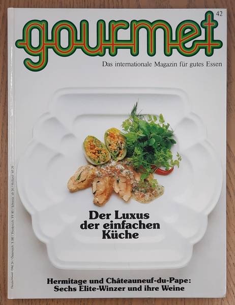 GOURMET. & EDITION WILLSBERGER. Gourmet. Das internationale Magazin für gutes Essen. Nr. 42 - 1986/1987.