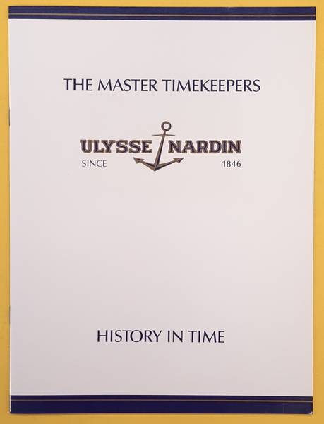 ULYSSE NARDIN. The Master Timekeepers, History in TIme