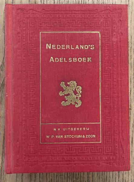 GENEALOGIE. Nederland's Adelsboek 1968. 61e jaargang. [ HEM - L]